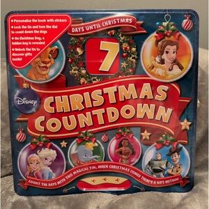 New- Christmas Countdown- Disney Activity Set